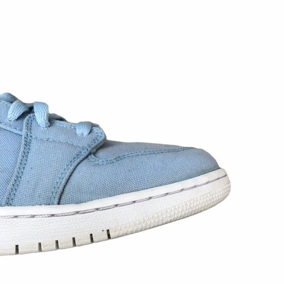 Nike Air Jordan 1 Mid 'Canvas Ice Blue' Size 6.5 - Picture 4 of 10